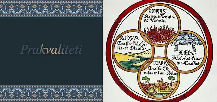 Učenje o prakvalitetima
