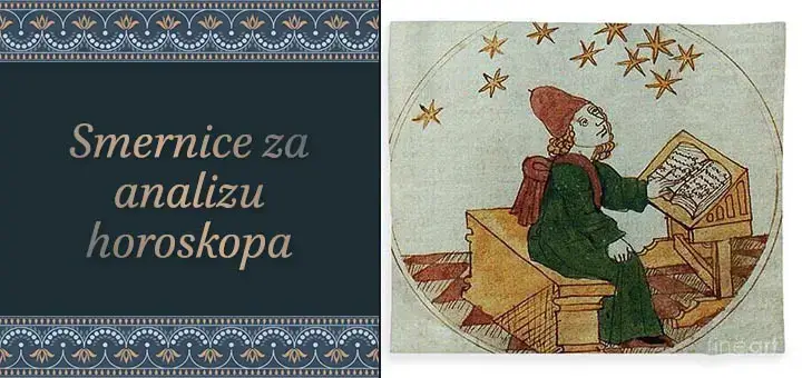 Opšte smernice za analizu natalnog horoskopa