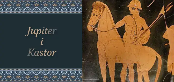 Jupiter konjunkcija Kastor