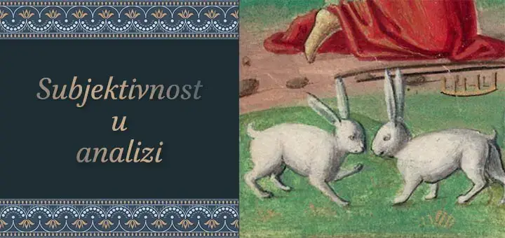 Subjektivnost u analiziranju