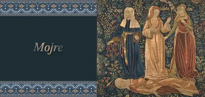 Suđaje, Mojre, suđenice