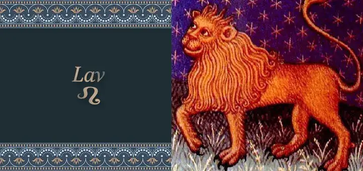 Znak Lava: Astroškolica Zodijak