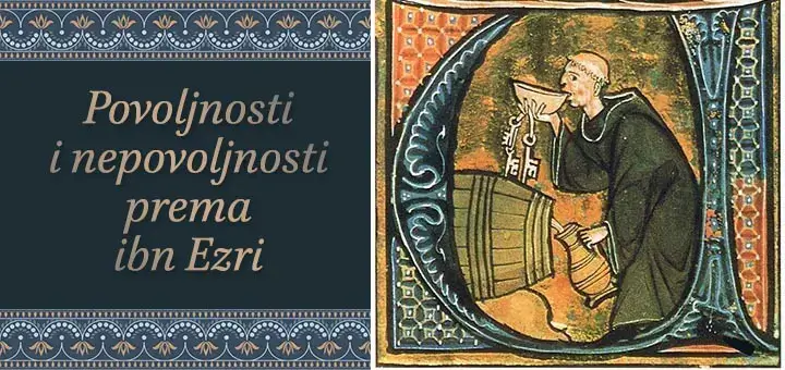 Povoljnosti i nepovoljnosti prema ibn Ezri
