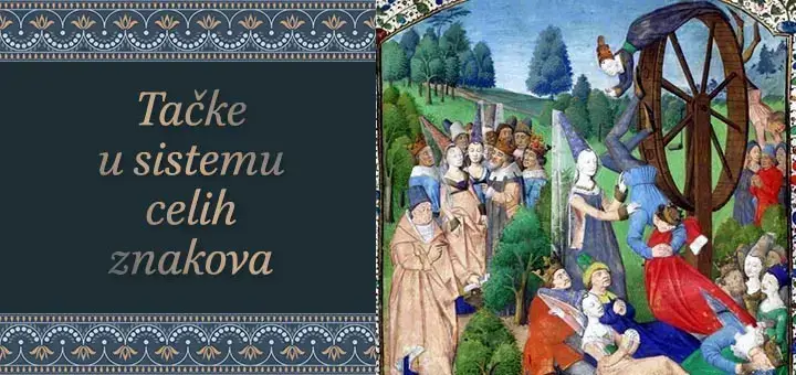 Tačke u sistemu celih znakova