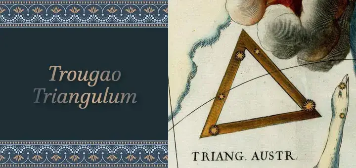 Triangulum (Trougao): Nezodijačka sazvežđa